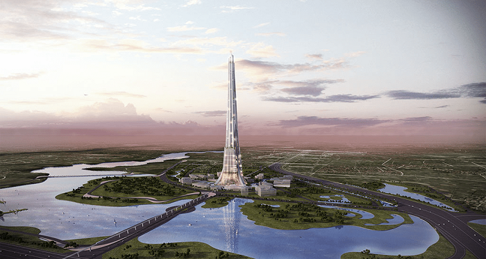 tháp phương trạch - tòa nhà cao nhất việt nam