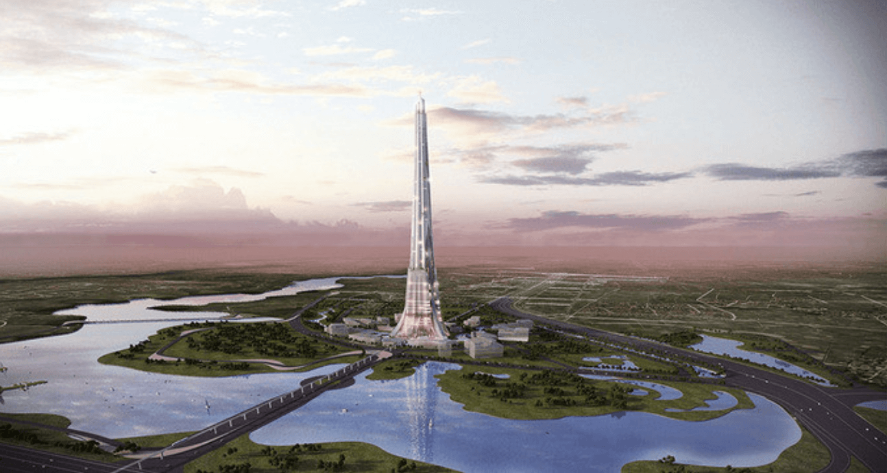 Tháp tài chính Phương Trạch Tower cao 108 tầng