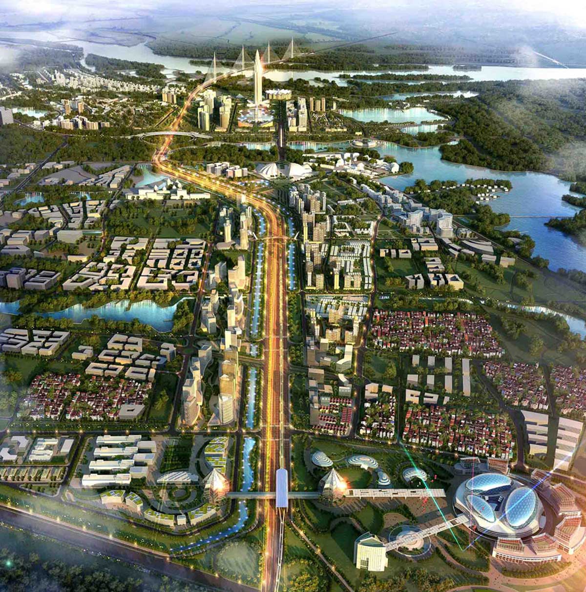 Mặt bằng thiết kế dự án BRG Smart City: Kiệt tác đô thị thông minh