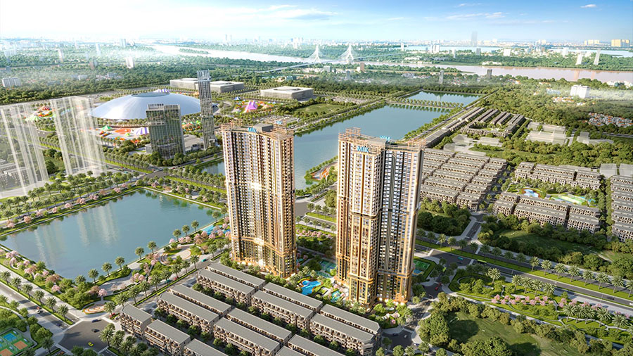 Imperia The Continental tọa lạc tại khu phố thương mại quốc tế sôi động, thuộc Global Gate.